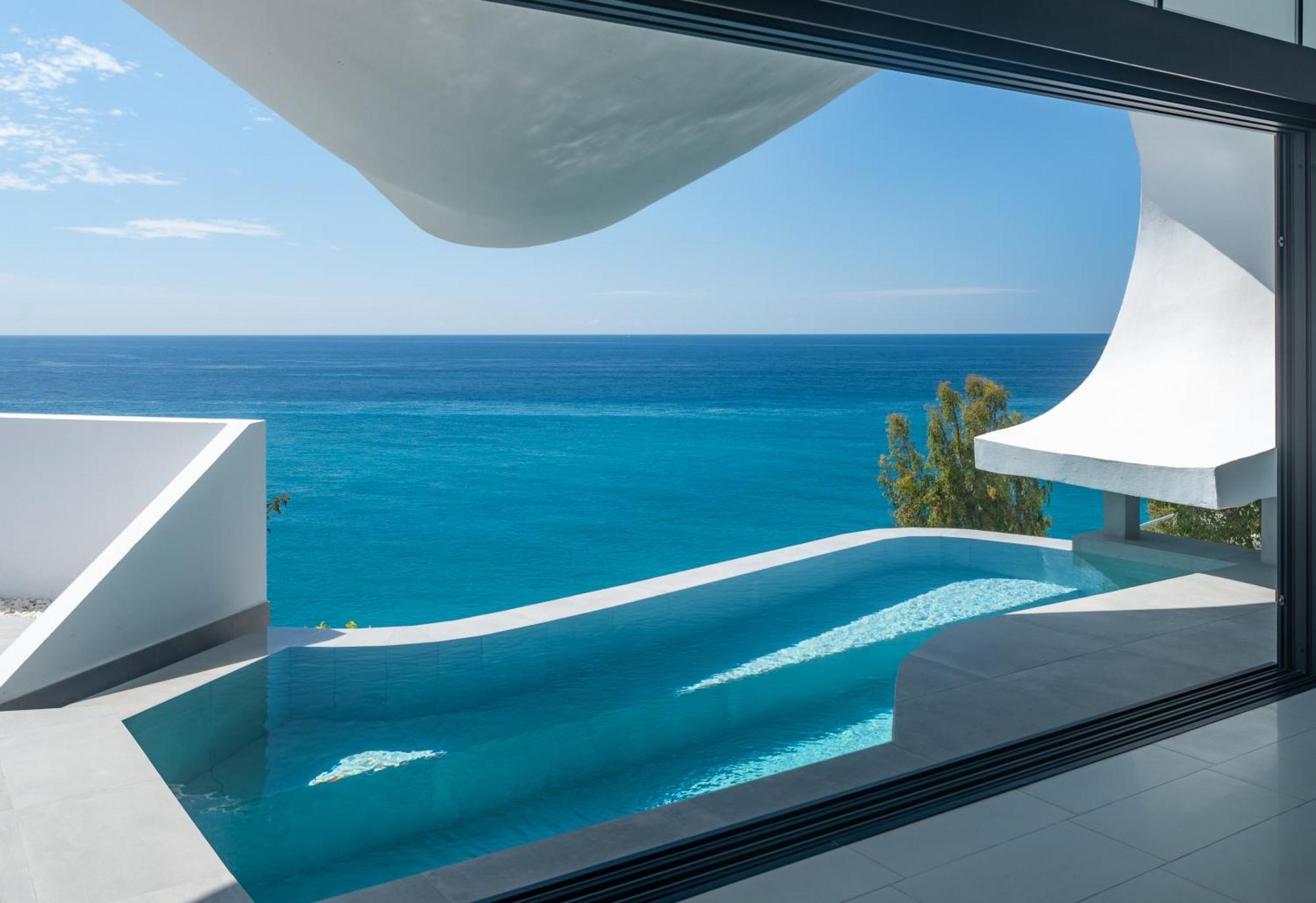 Rentitspain Casa Del Acantilado Piscina Climatizada 살로브레나 외부 사진