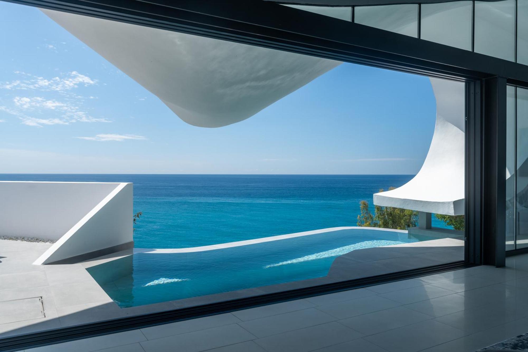 Rentitspain Casa Del Acantilado Piscina Climatizada 살로브레나 외부 사진