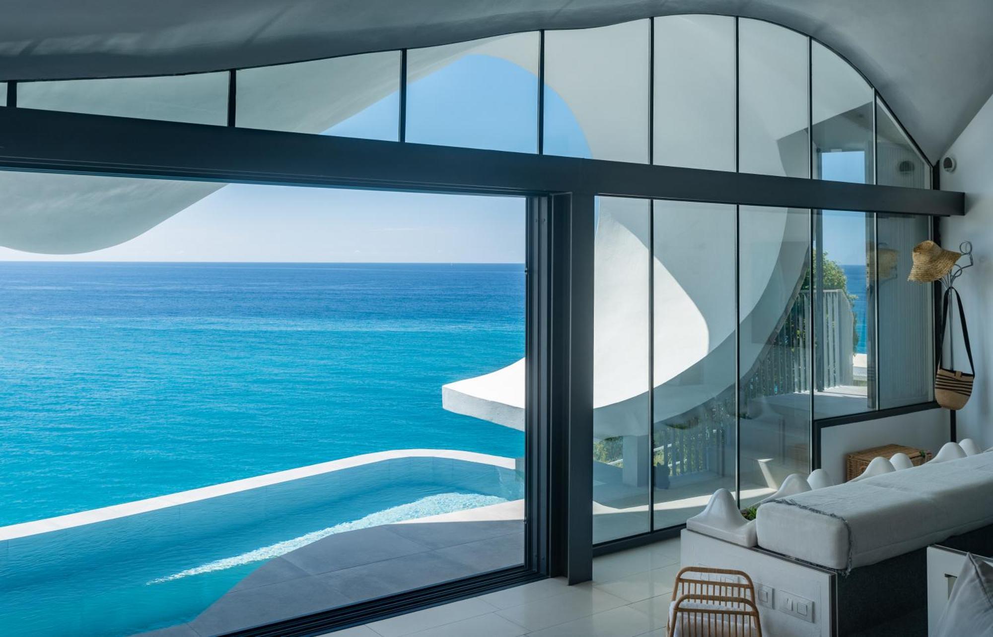 Rentitspain Casa Del Acantilado Piscina Climatizada 살로브레나 외부 사진