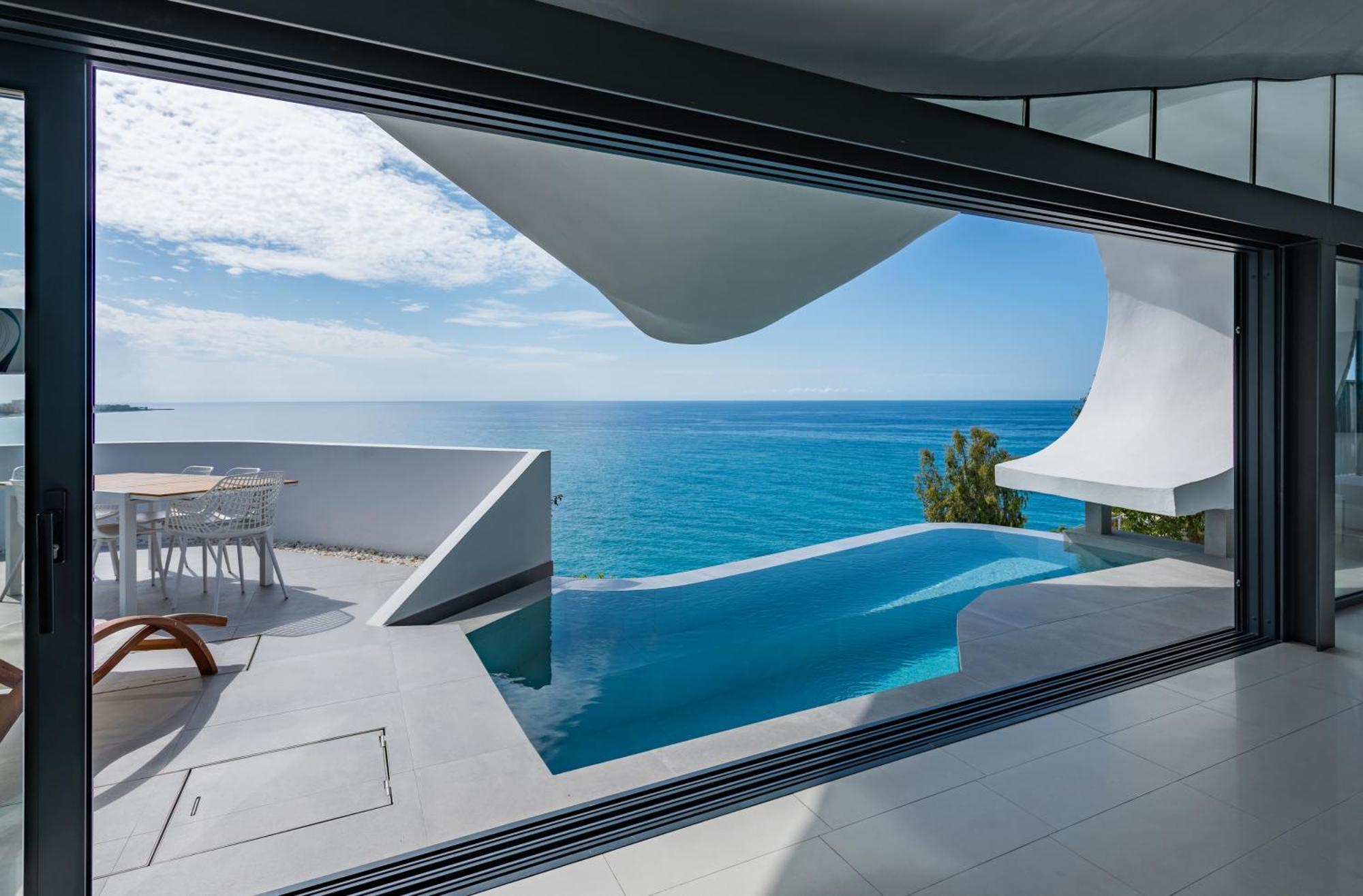 Rentitspain Casa Del Acantilado Piscina Climatizada 살로브레나 외부 사진