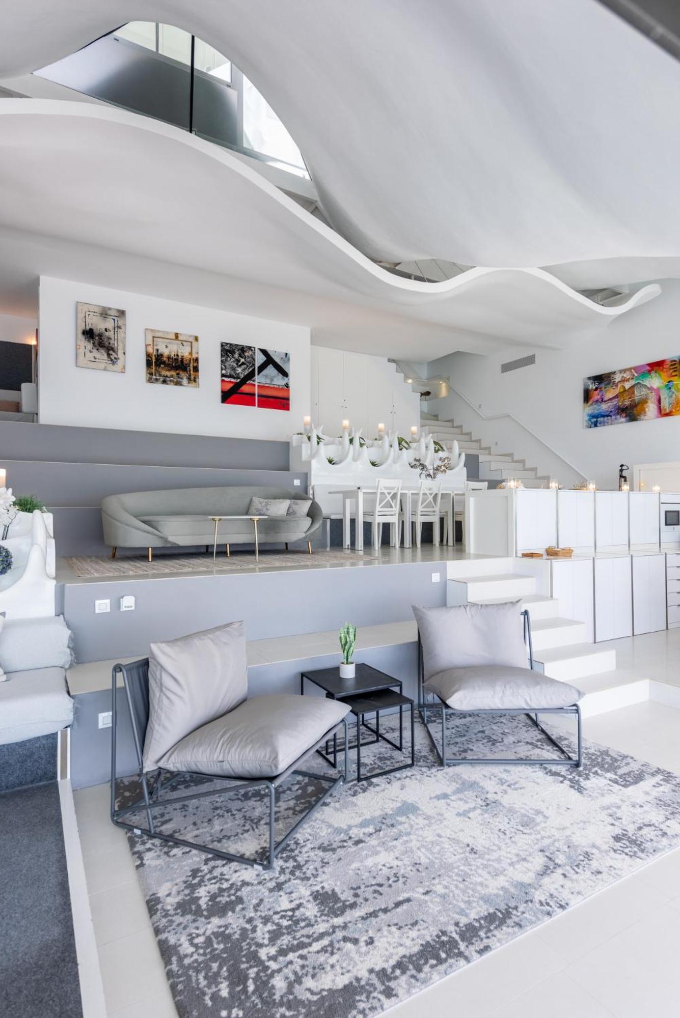 Rentitspain Casa Del Acantilado Piscina Climatizada 살로브레나 외부 사진