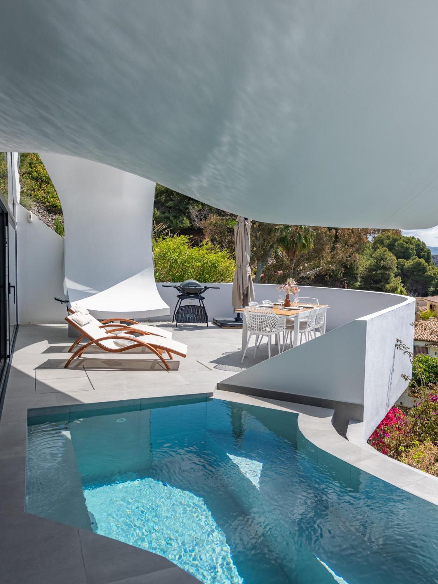Rentitspain Casa Del Acantilado Piscina Climatizada 살로브레나 외부 사진