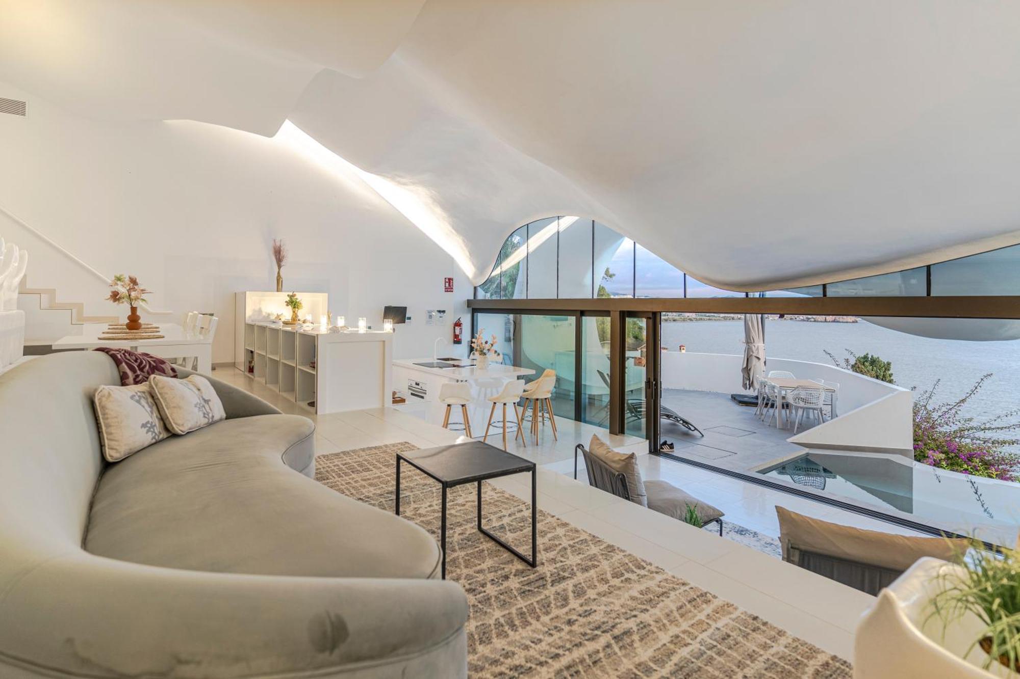 Rentitspain Casa Del Acantilado Piscina Climatizada 살로브레나 외부 사진