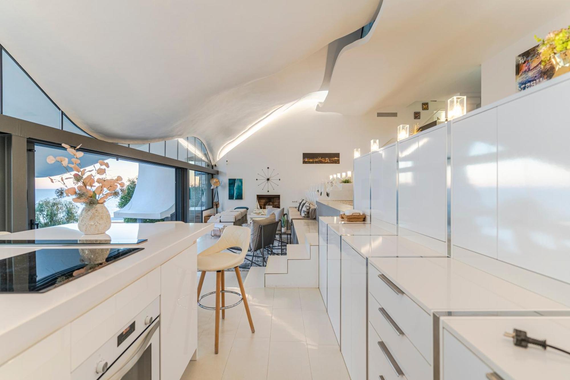 Rentitspain Casa Del Acantilado Piscina Climatizada 살로브레나 외부 사진